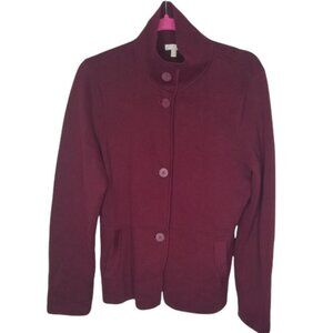 Talbot's Sweater Button Front Large